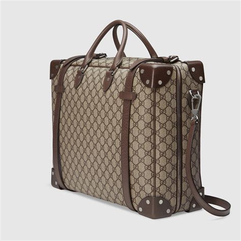 gucci hard suitcase|best luggage for gucci.